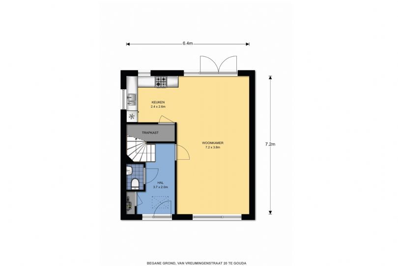 Afbeelding van Vreumingenstraat 20, 2801 AV Gouda : 4
